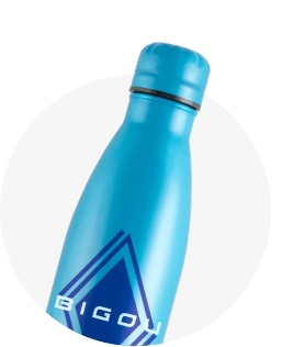 Mood® Colour Metal Bottles in Matt Cyan